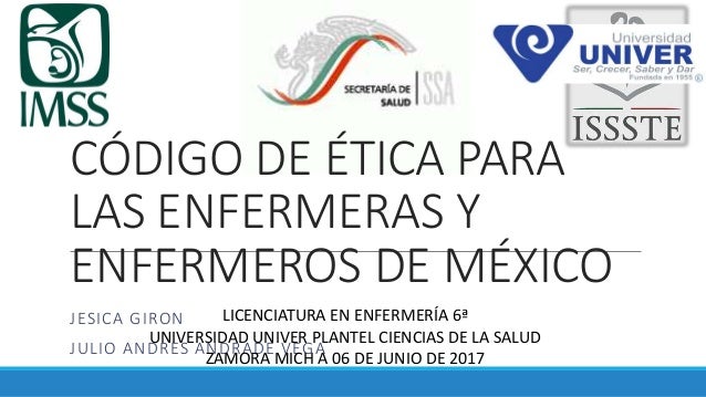 codigo de etica de enfermeria
